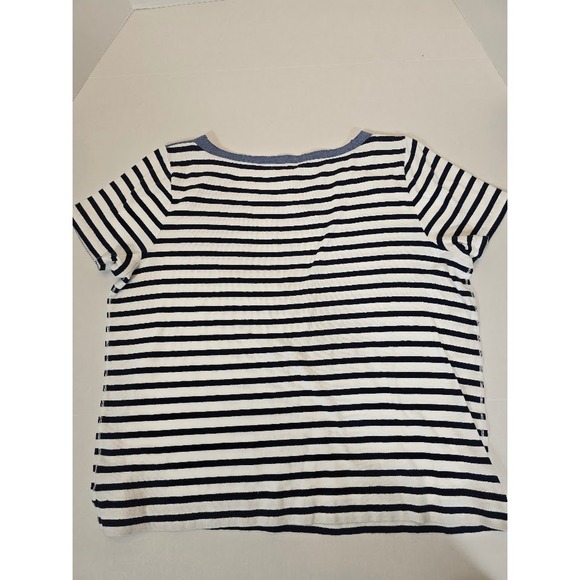 Ralph Lauren Tops - Lauren Jeans Co. Striped T-Shirt‎ Women's 2X Blue White Short Sleeve